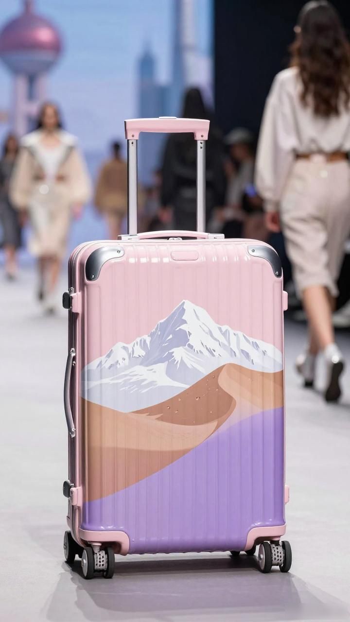 爱华仕光旅系列行李箱设计_上海时装周爱华仕箱包_爱华仕箱包价格